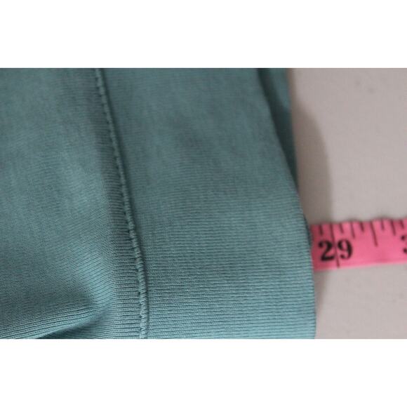 Chico's Sweatshirt Size Medium Green Lucie Sailor Button Long Sleeve Women - Picture 8 of 8